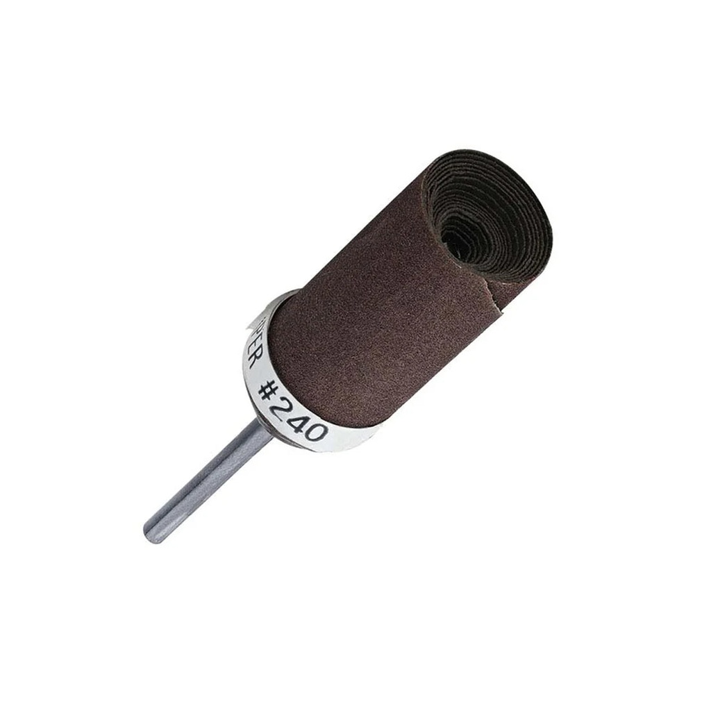 BananaSandpaper Rolls 240 Grit on 3/32" Shanks (Pkg. 10)