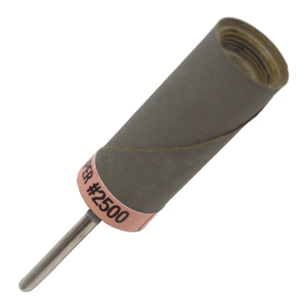 BananaSandpaper Rolls 2,500 Grit on 3/32" Shanks (Pkg. 10)