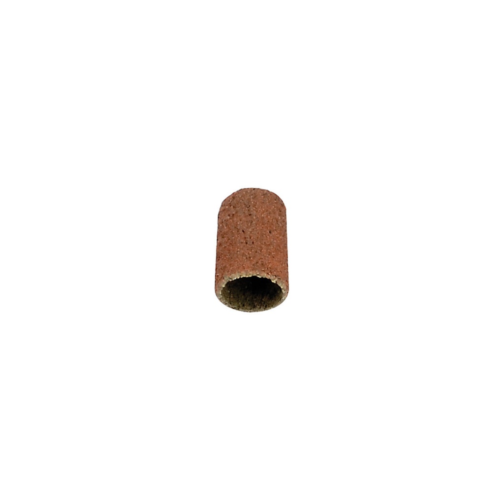 Abrasive Caps - Flat Top 3/16" x 3/8", 280 Grit (Pkg. of 50)