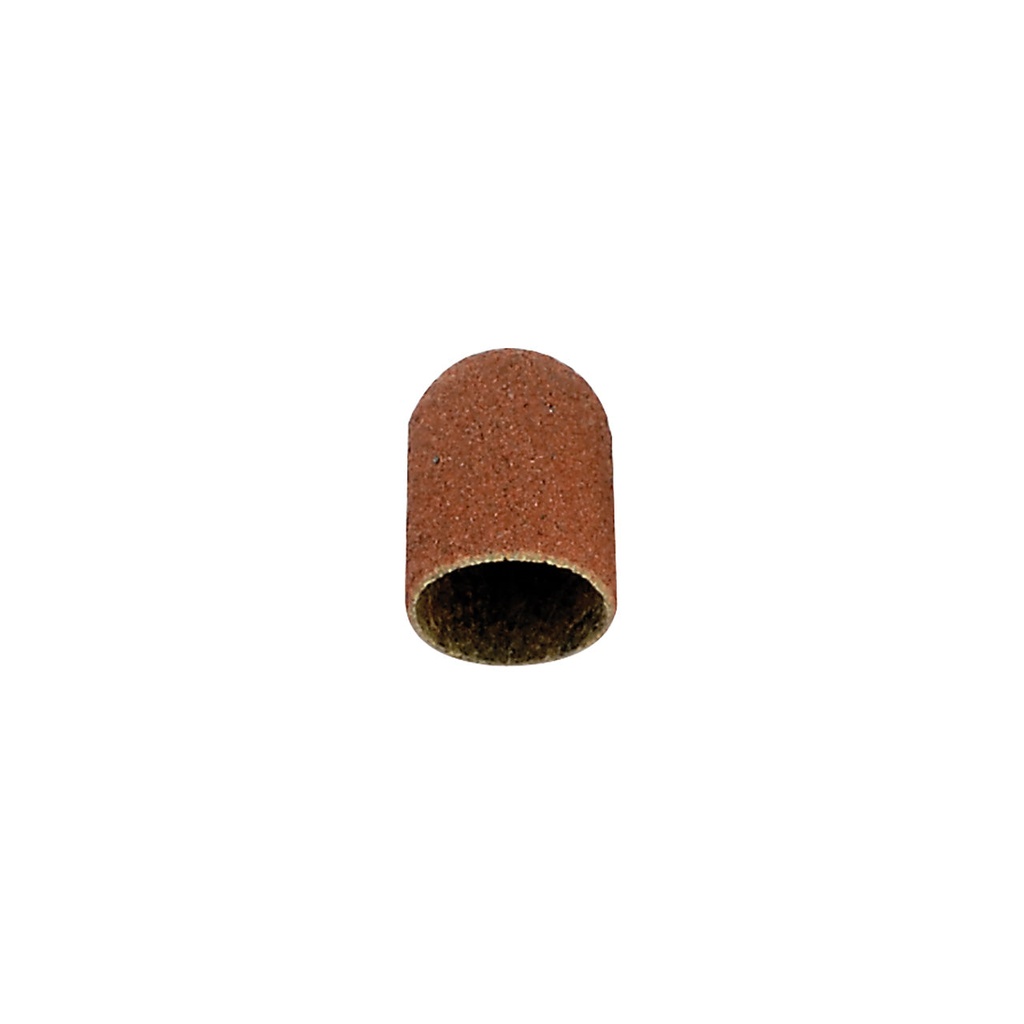Abrasive Caps - Round Top 3/8" x 5/8", 280 Grit (Pkg. of 50)
