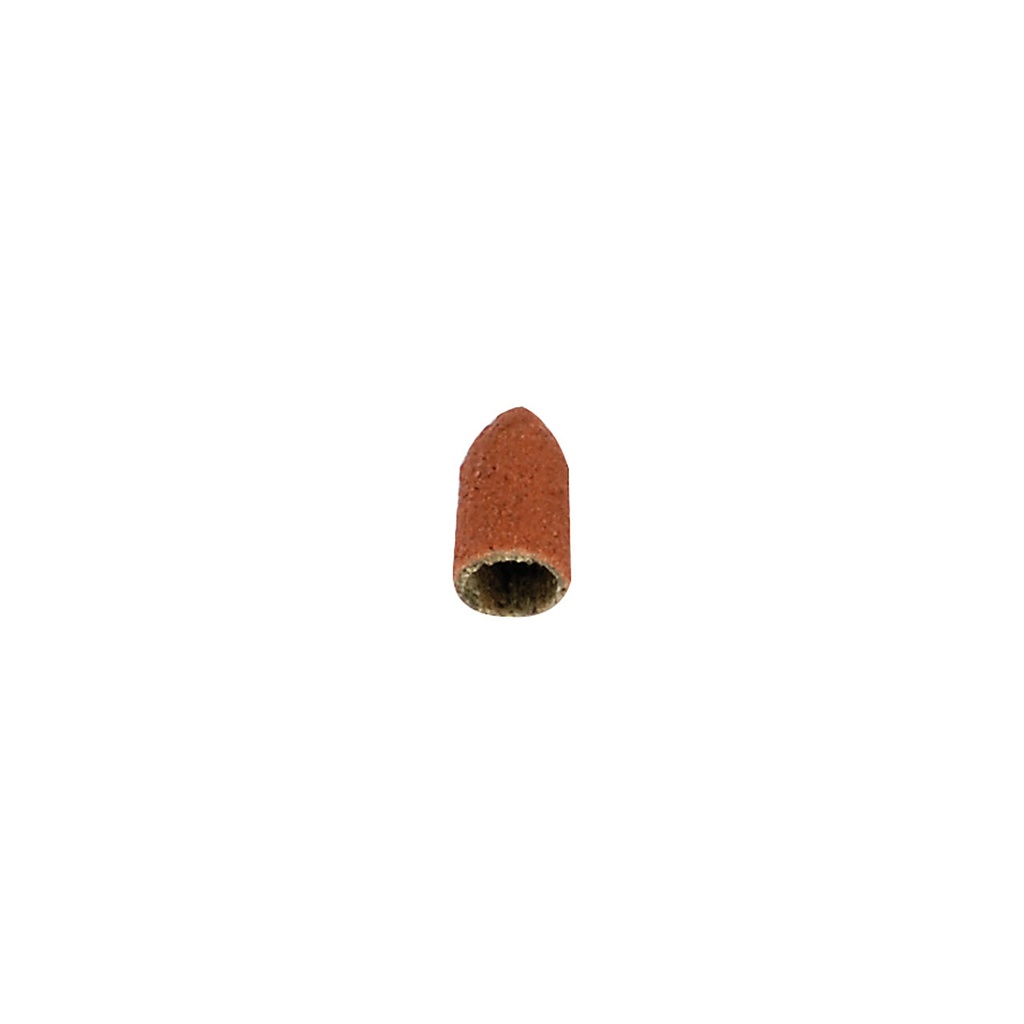 Abrasive Caps - Cone Top 3/16" x 7/16", 280 Grit (Pkg. of 50)