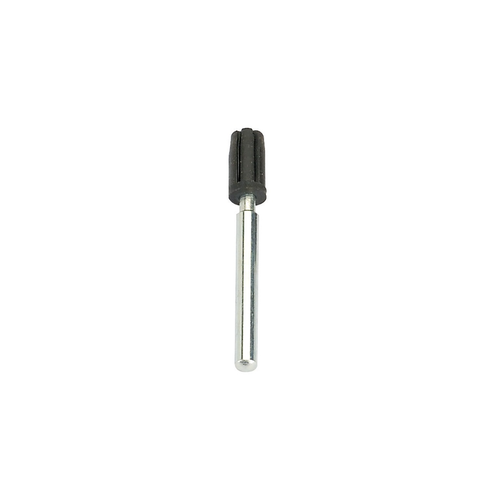 Abrasive Cap Holder Flat Top  9/32" x 1/2", 1/8" Shank