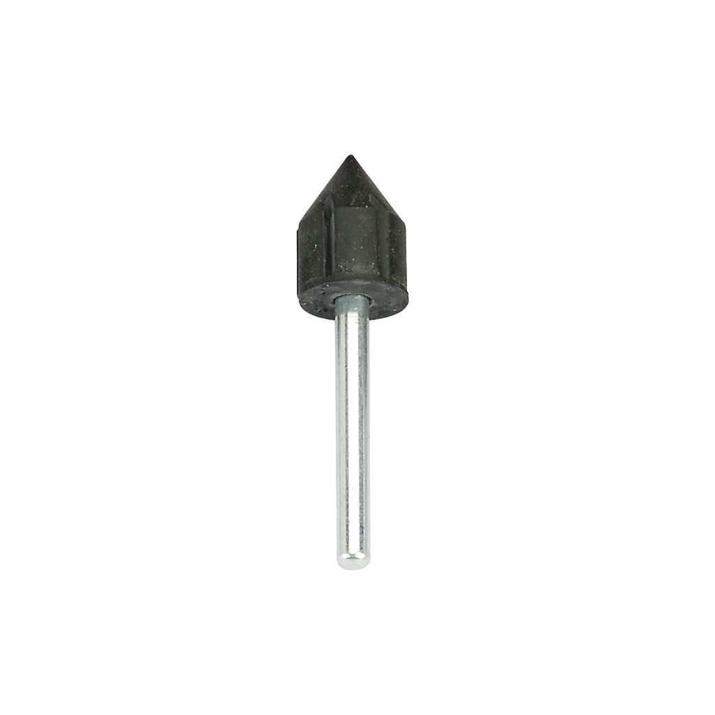 Abrasive Cap Holder - Cone Top 1/2" x 11/16", 1/4" Shank