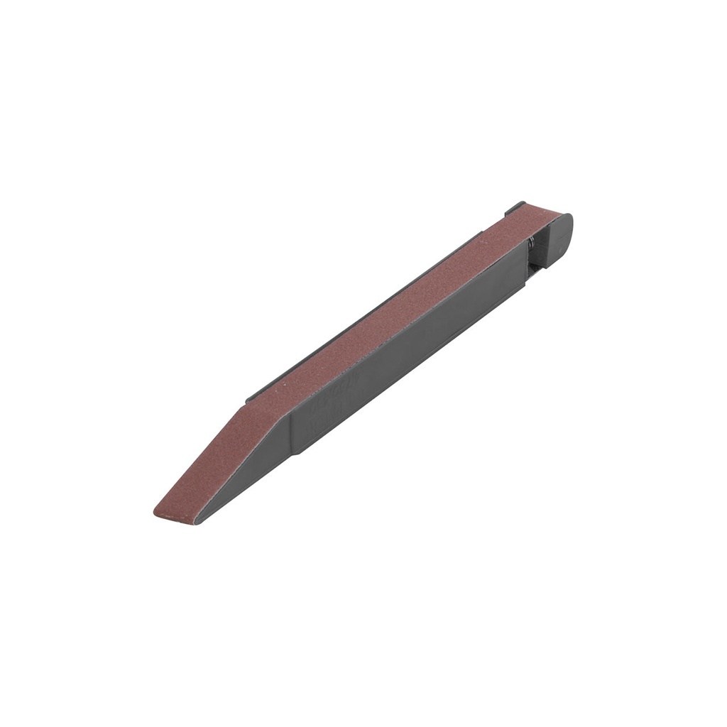 [107-3648] 1/2" Black Belt Stick with a 600 Grit Belt