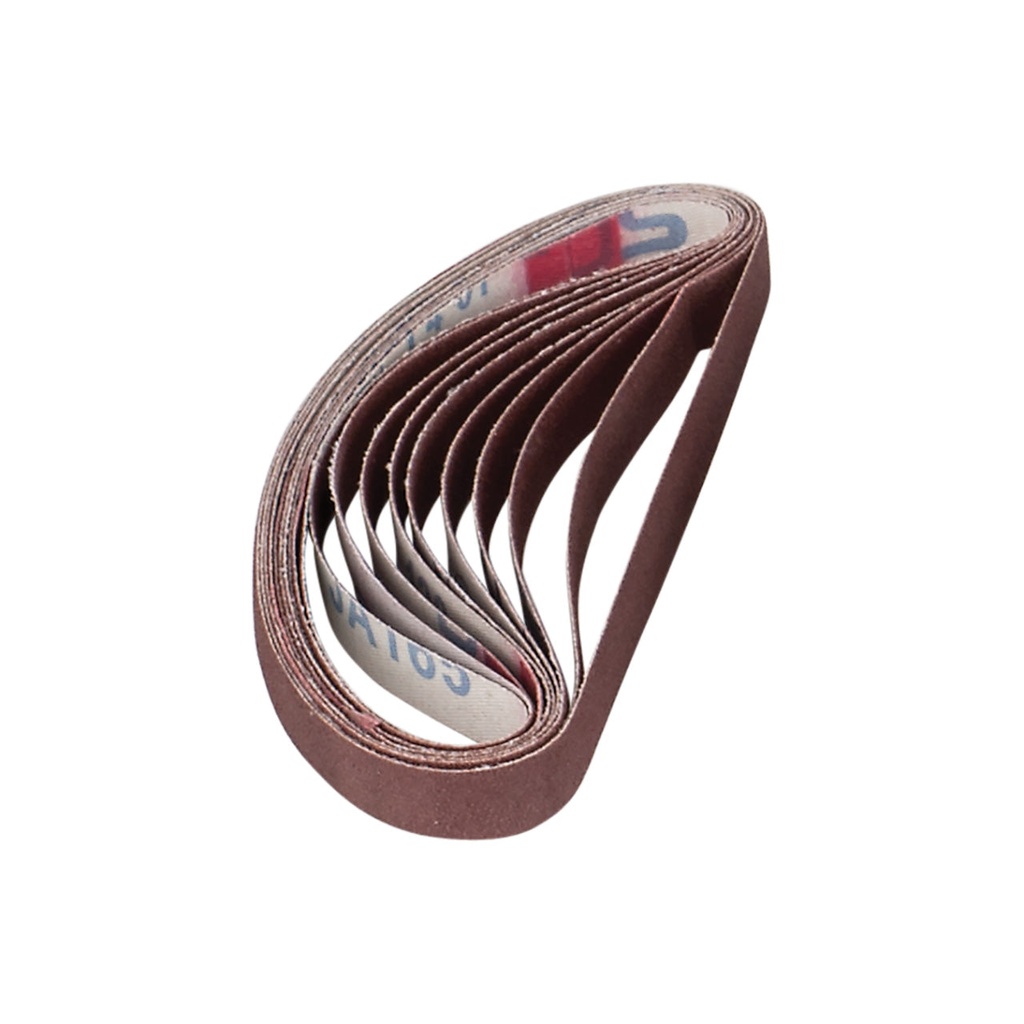 [107-3651] 1/2" Red 120 Grit Refills for Belt Stick (Pkg. of 10)