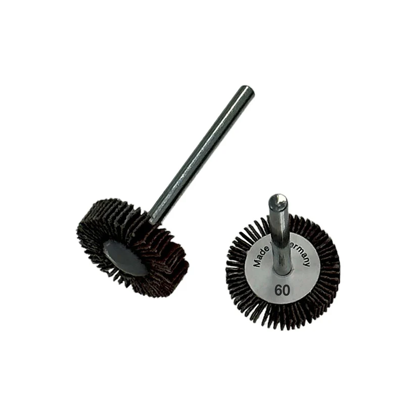 [107-5899] Flap Wheels, 1/8" Shank - 3/4" x 3/16", 60 Grit
