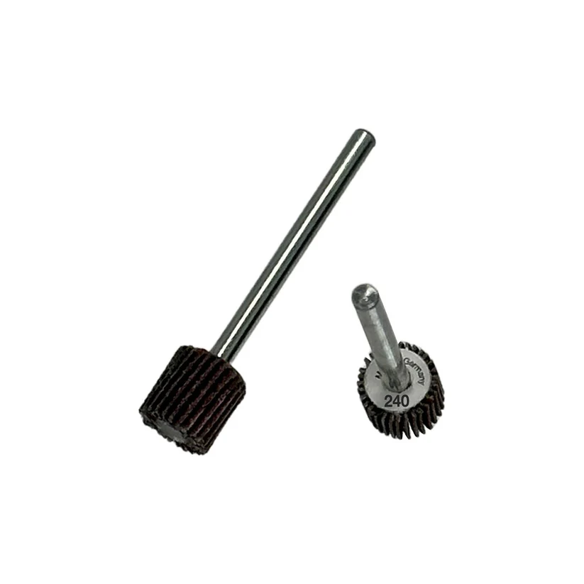 Flap Wheels, 1/8" Shank - 3/8" x 3/8", 240 Grit