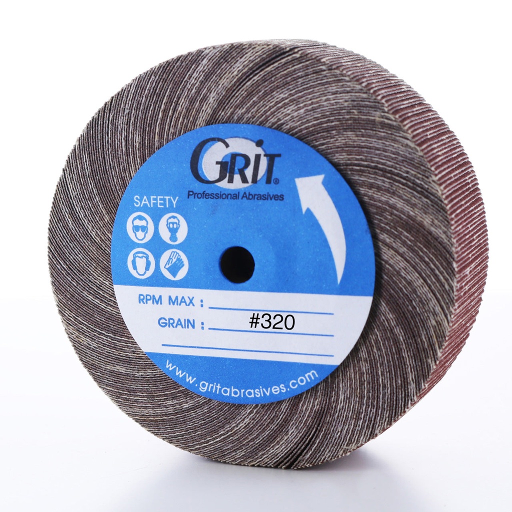 Cloth Flap Wheel 4" 320 Grit