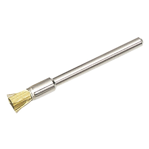 SUPRA® "ME" #869 Brass Straight End Brushes 1/8" Shank (Pkg. of 12)