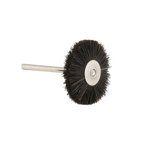 SUPRA® "MKM" Hard Bristle 1" Mounted Brushes 1/8" Shank (Pkg. of 12)