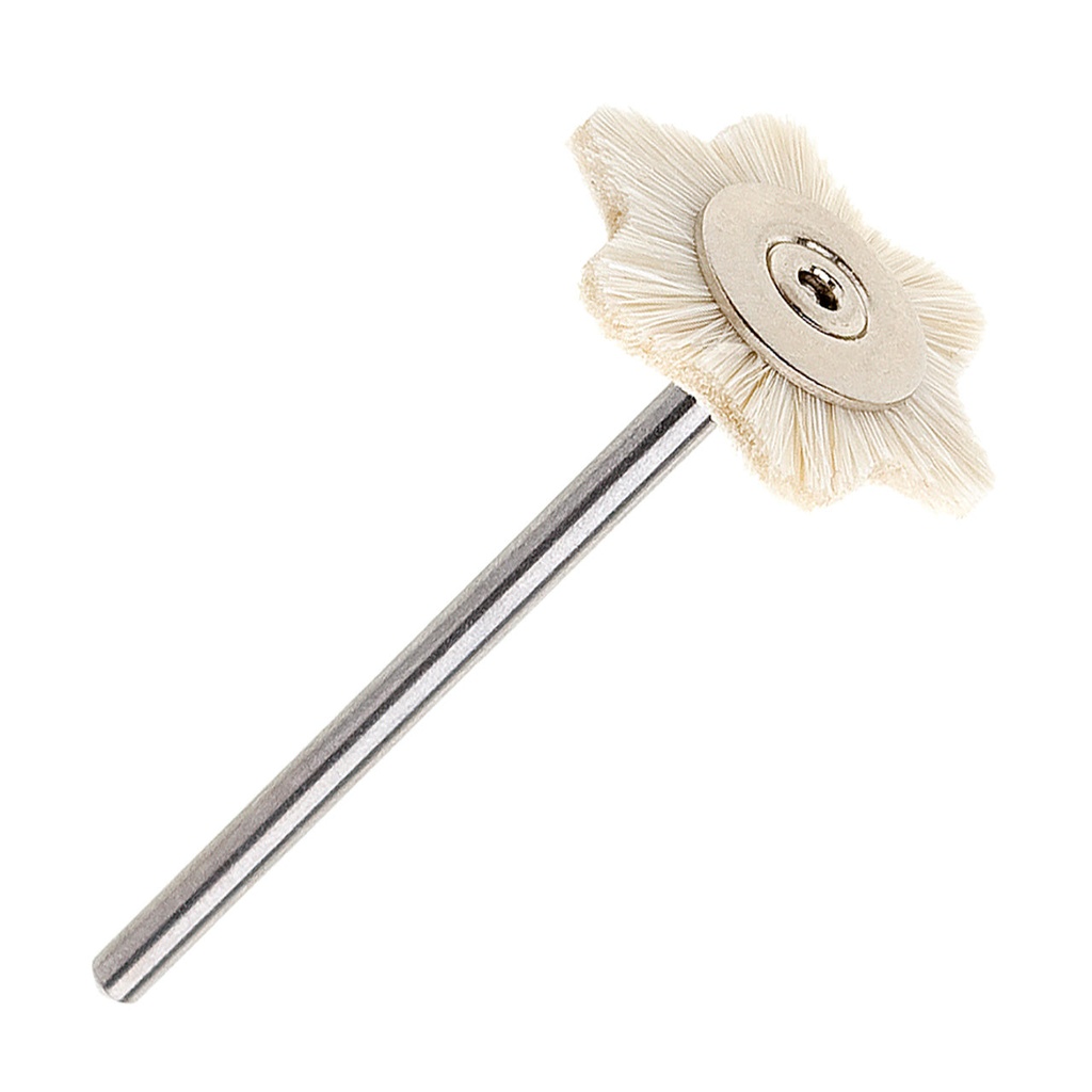 [112-5310] Astro Soft White 3/4" Mini Mounted Brushes (Pkg. of 100)