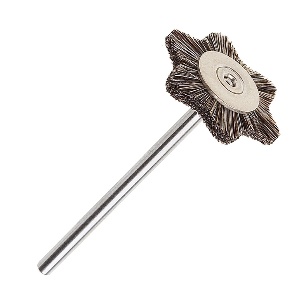 [112-5314] Astro Medium Gray 3/4" Mini Mounted Brushes (Pkg. of 100)