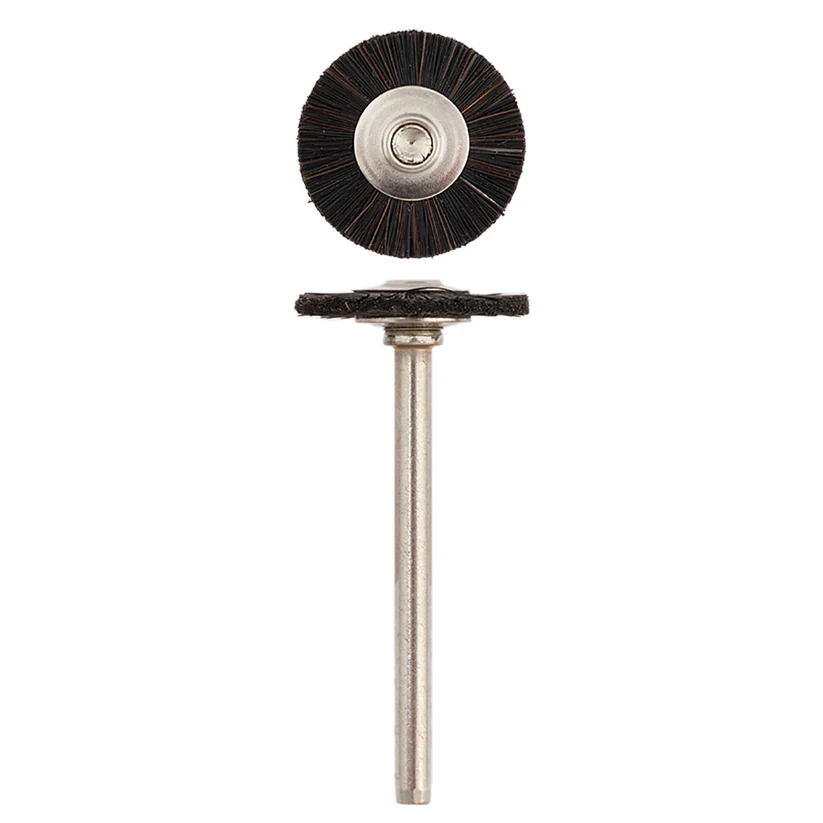[112-7130] SUPRA® "MM" #713 Bristle Wheel Brushes (Pkg. of 12)