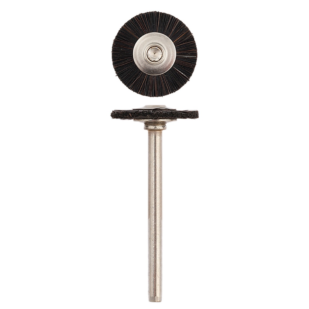 SUPRA® "MM" #713 Bristle Wheel Brushes 3mm Shank (Pkg. of 12)