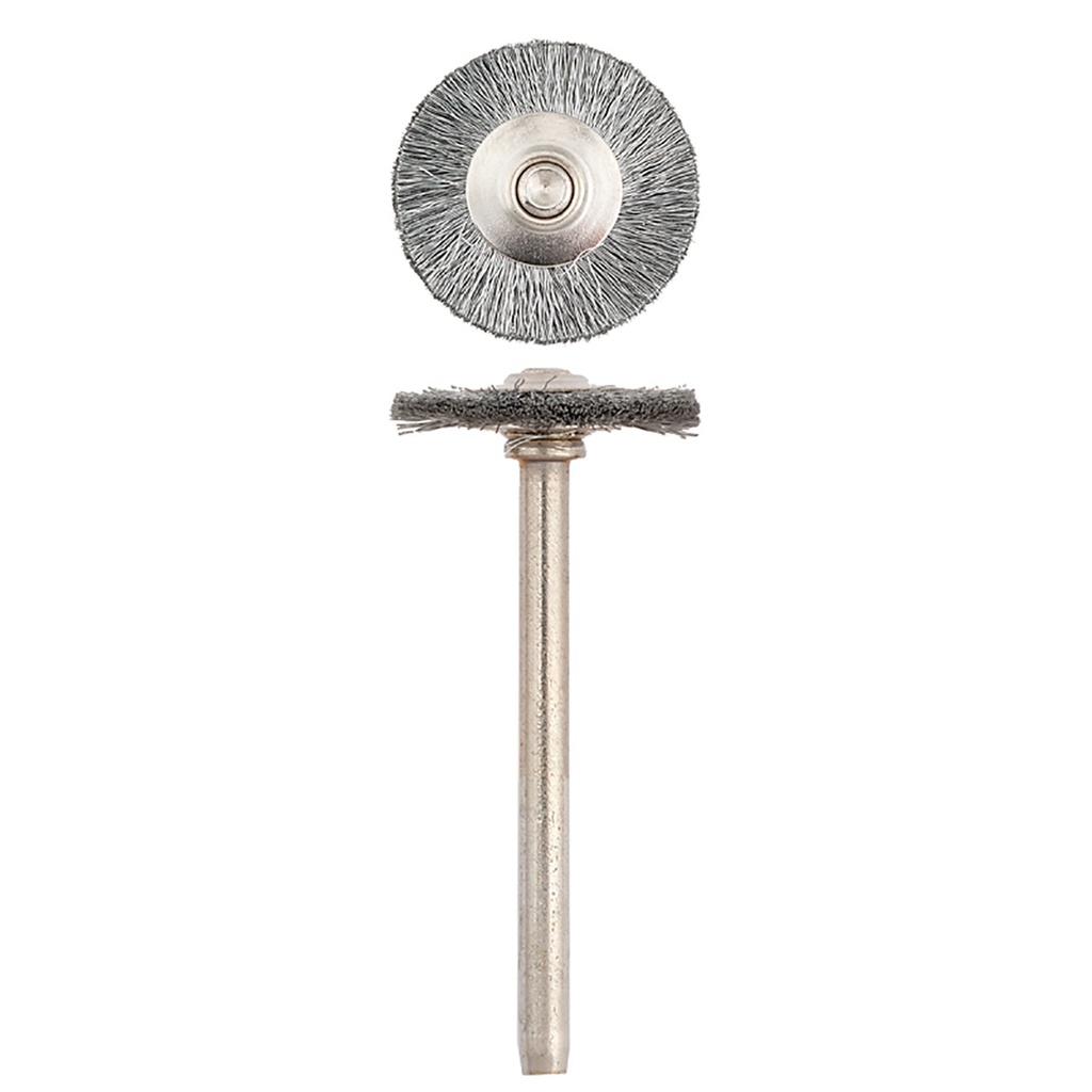 [112-7335] SUPRA® "MM" #733 Steel 0.005" Wheel Brushes (Pkg. of 12)