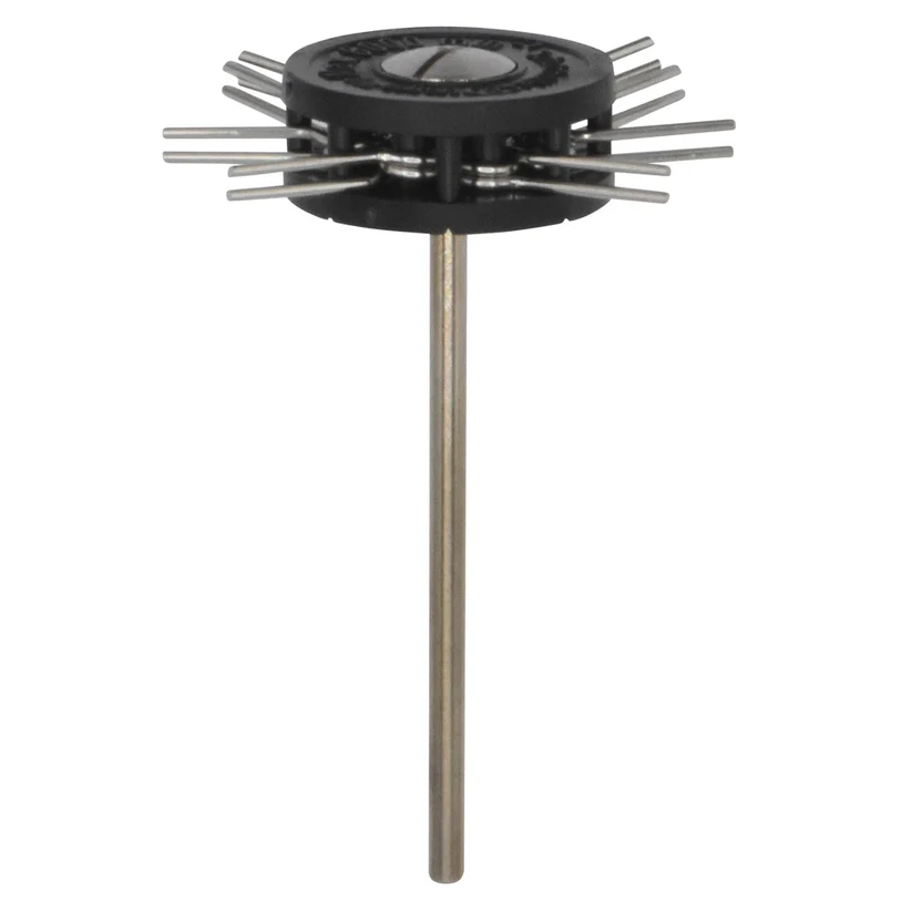 Mounted Texturing Wheel - 35x8mm, Extra-Coarse (Black)