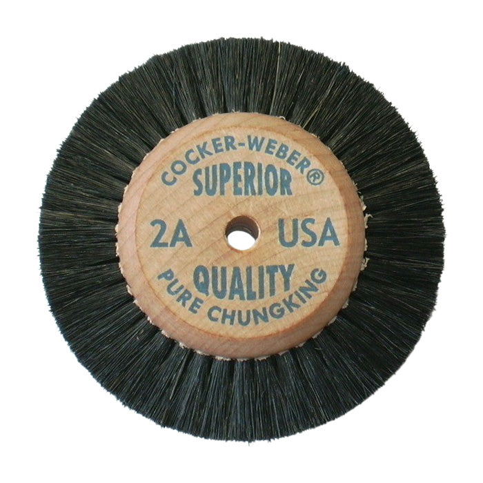 Cocker-Weber #2A Superior Wood Hub Wheel Brush - #73