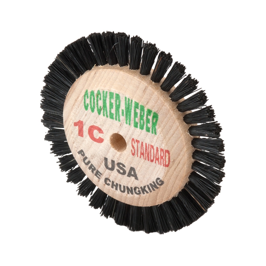[115-1805] Cocker-Weber Econo 1C SC Wood Hub Wheel Brushes 70ESC  (Pkg. of 12)