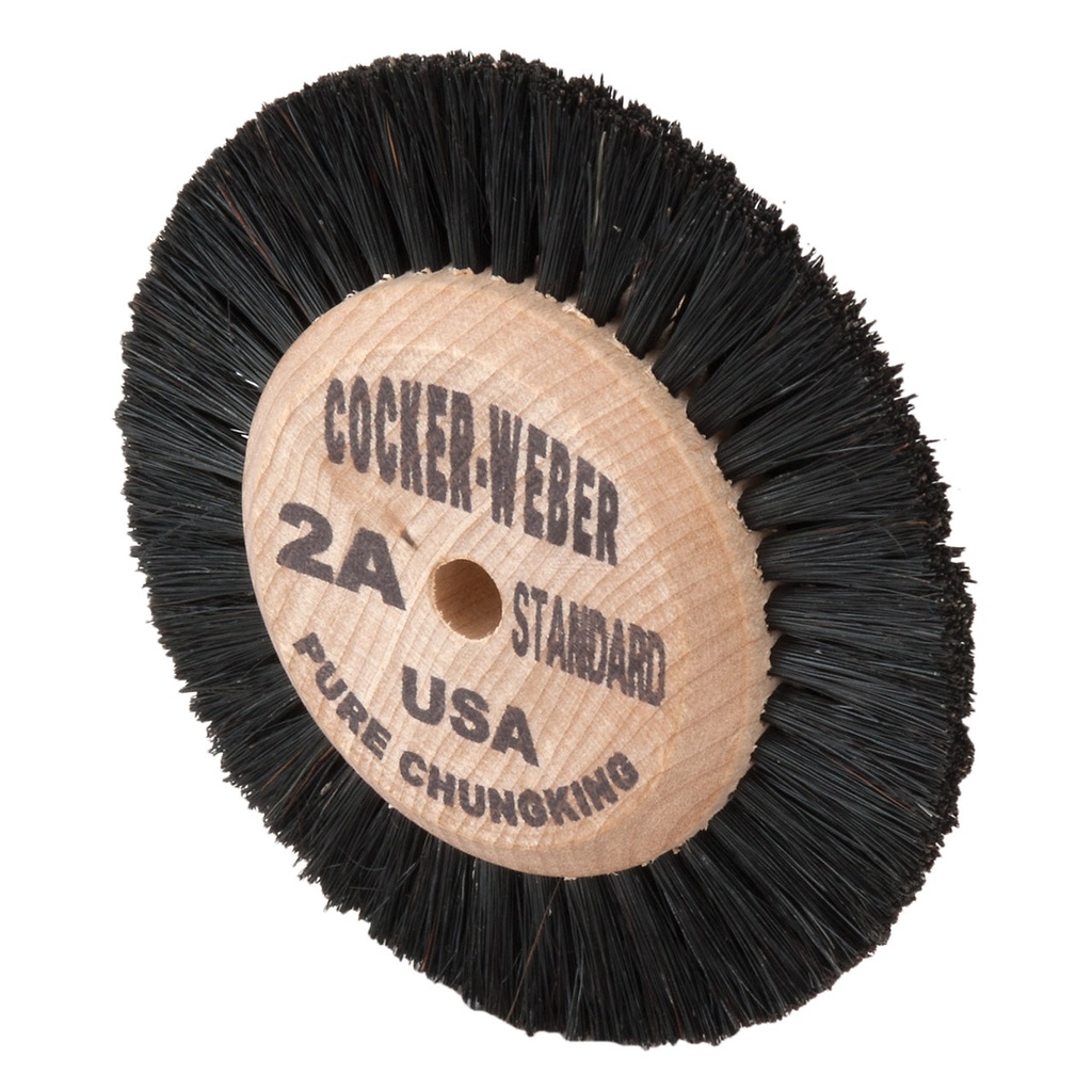 Cocker-Weber Econo 2A Wood Hub Wheel Brushes 73E  (Pkg. of 12)