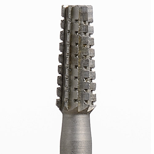 [121-5005] Busch® Fig. 23 - 0.50mm Cross-Cut Square Cone Burs (Pkg. of 6)