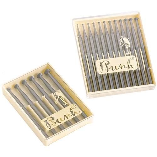 [121-9550] Busch® Fig 156c 033-045 Set of 6 Hart 90° Burs