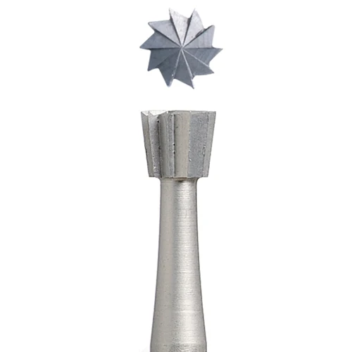 Busch® Fig. 3 - 0.90mm Inverted Cone Burs (Pkg. of 6)