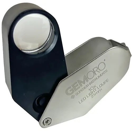 [272-4039] GEMORO LED LIGHT LOUPE, 10mm x 21mm