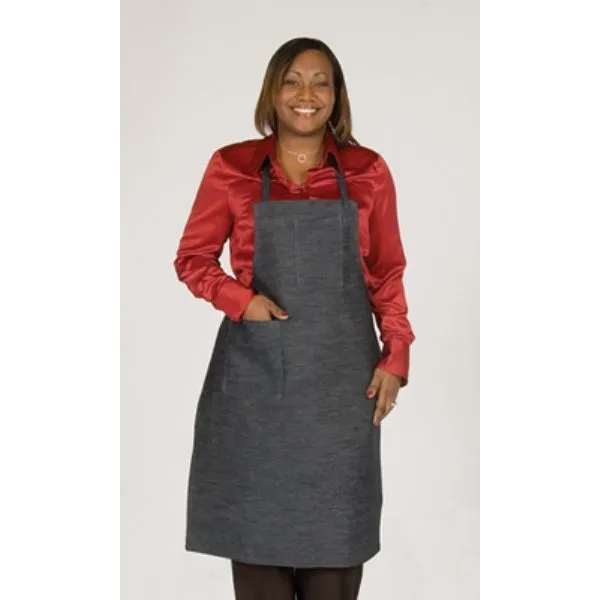 Blue Denim Apron with Pockets 36" x 28"