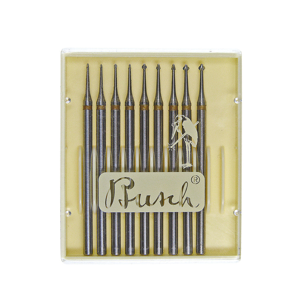 [125-5507] Busch® Carbide PavéCut Set of 9 Fig. 447AU