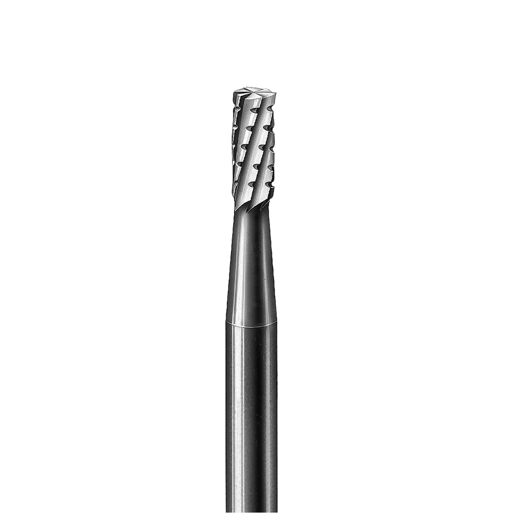 [126-5610] Busch® Fig. 21 1.80mm Cylinder Square Cross Cut Super Carbide Bur