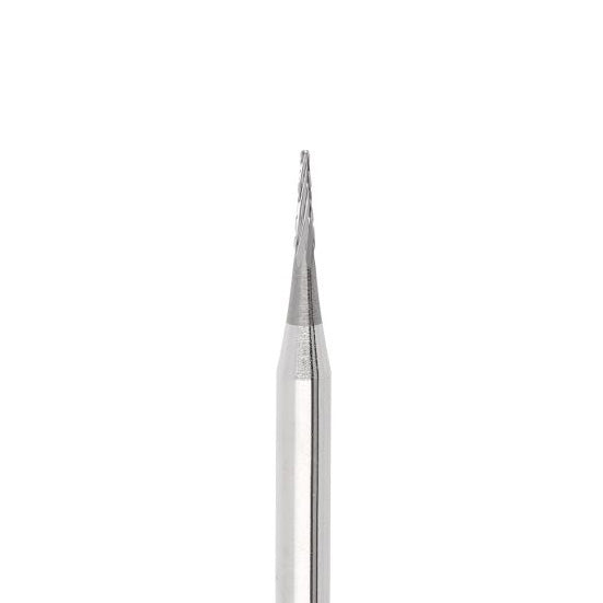 Komet Burs - Carbide Tapered Round Slim Staggered Cut, Fig. H23RSE - 1.00mm (Pkg. of 5)