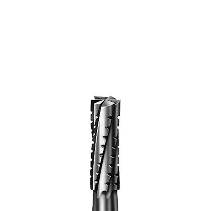 Komet Burs - Carbide Cylinder Cross Cut, Fig. H31 - 0.90mm (Pkg. of 5)