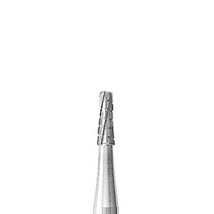 Komet Burs - Carbide Tapered Cross Cut, Fig. H33 - 1.00mm (Pkg. of 5)