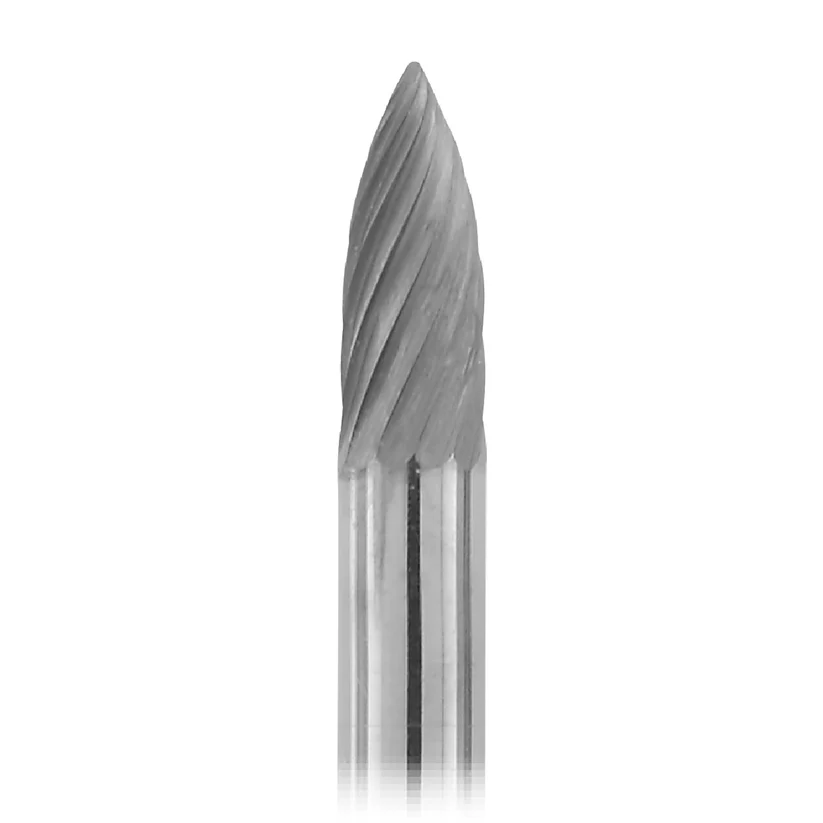 [129-1135] 1-1/2" Solid Carbide Burs - 1/8" Shank, 1/8" x 5/16" Double Cut
