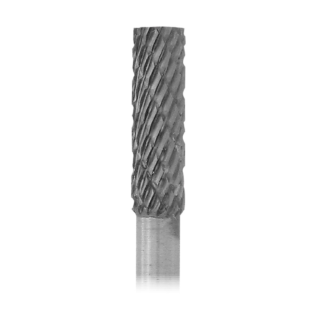 [129-1630] 1-1/2" Solid Carbide Burs - 1/8" Shank, 5/32" x 1/2" Flat End Plain Cut