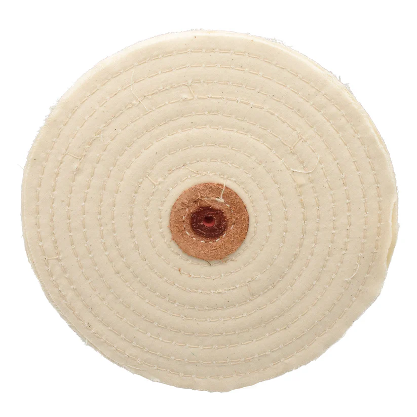 [140-8600] Razor-Edge 6" White Muslin 80/80 Thread Count