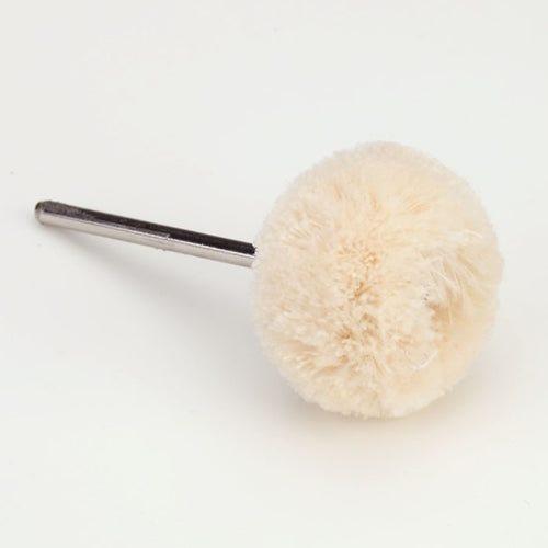 [142-0301] Cotton String Buff, Mounted 7/8"