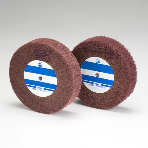 [142-3070] 4" Satin Flap Wheels - Very Fine
