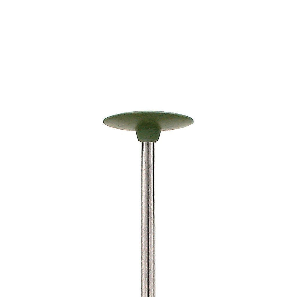 EVE® Poly Polishers EVEFLEX 5/8" Knife-Edge Wheel Green Fine Grit - 3/32" Shank (Pkg. of 100)