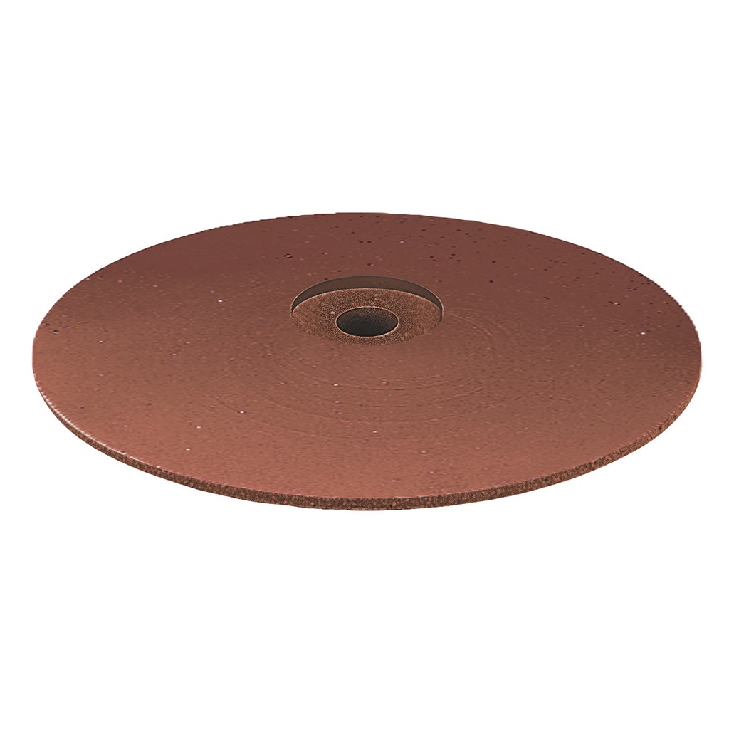 EVE® Poly Polishers EVEFLEX 7/8" Knife Edge Wheel Reddish Brown Medium Grit (Pkg. of 100)