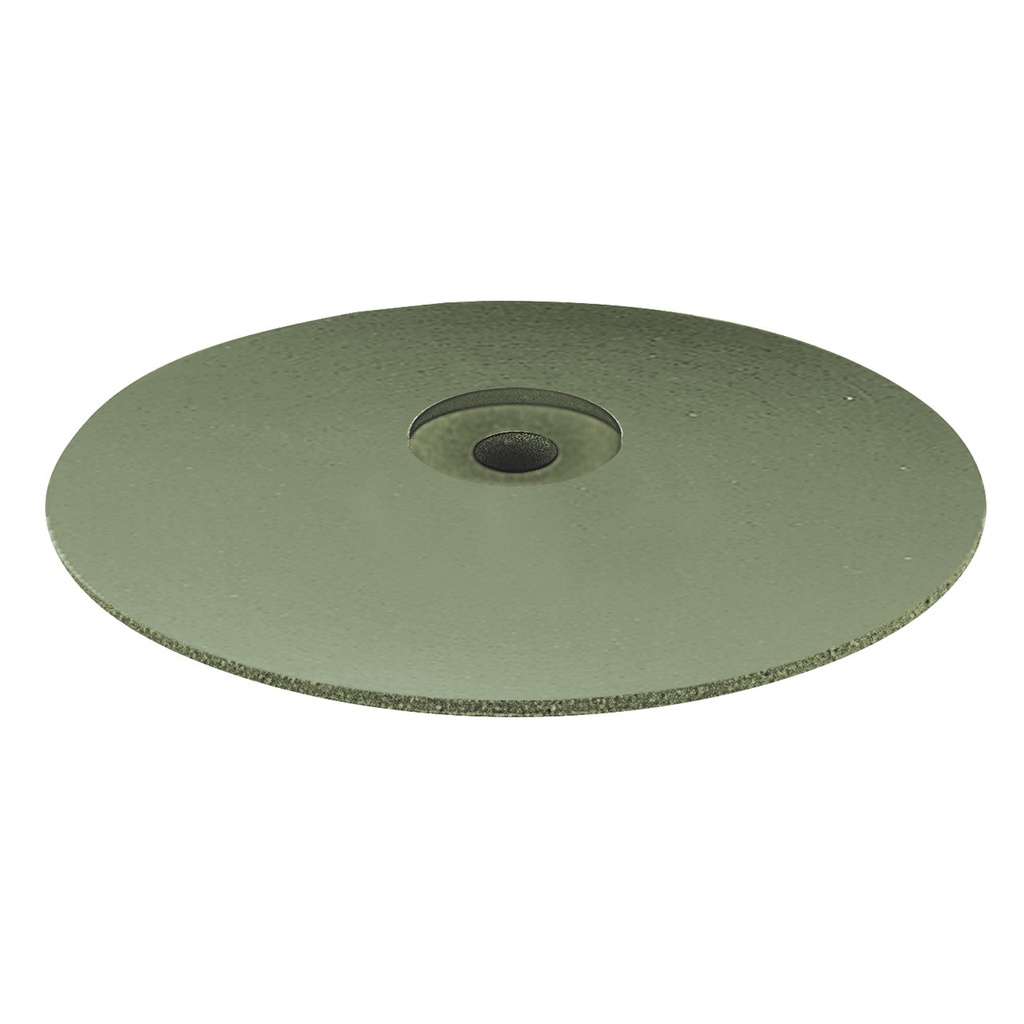 EVE® Poly Polishers EVEFLEX 7/8" Knife Edge Wheel Green Fine Grit (Pkg. of 10)