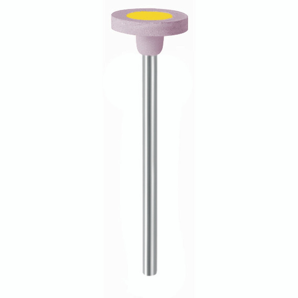 EVE® Diapol® Pink X-Fine Mounted Square Edge Wheel 11x2mm