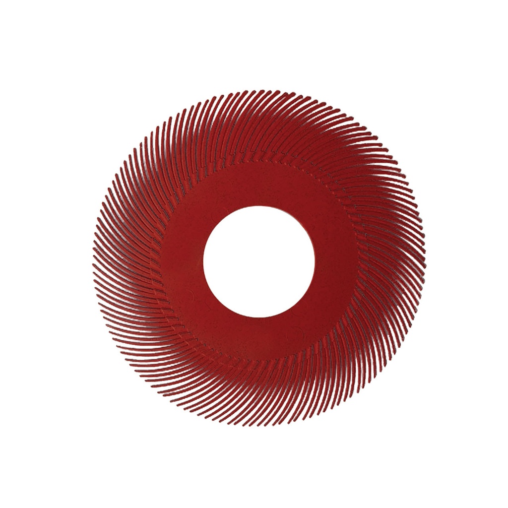 [145-5280] Dedeco® SUNBURST® Radial Discs - 6" Refill Pack (Pkg. of 40) - Red