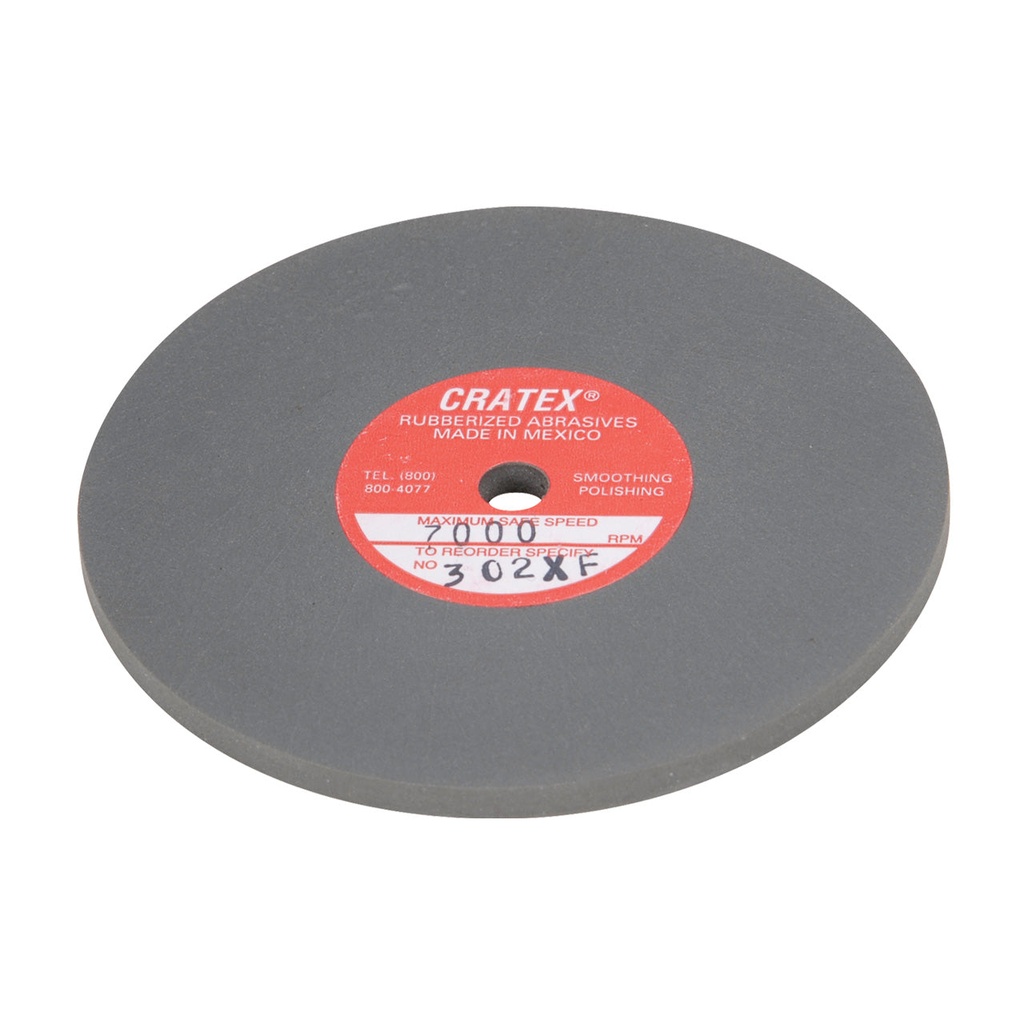 [146-0302] Cratex® Large Wheel, 3"x1/8" - 302 Extra-Fine