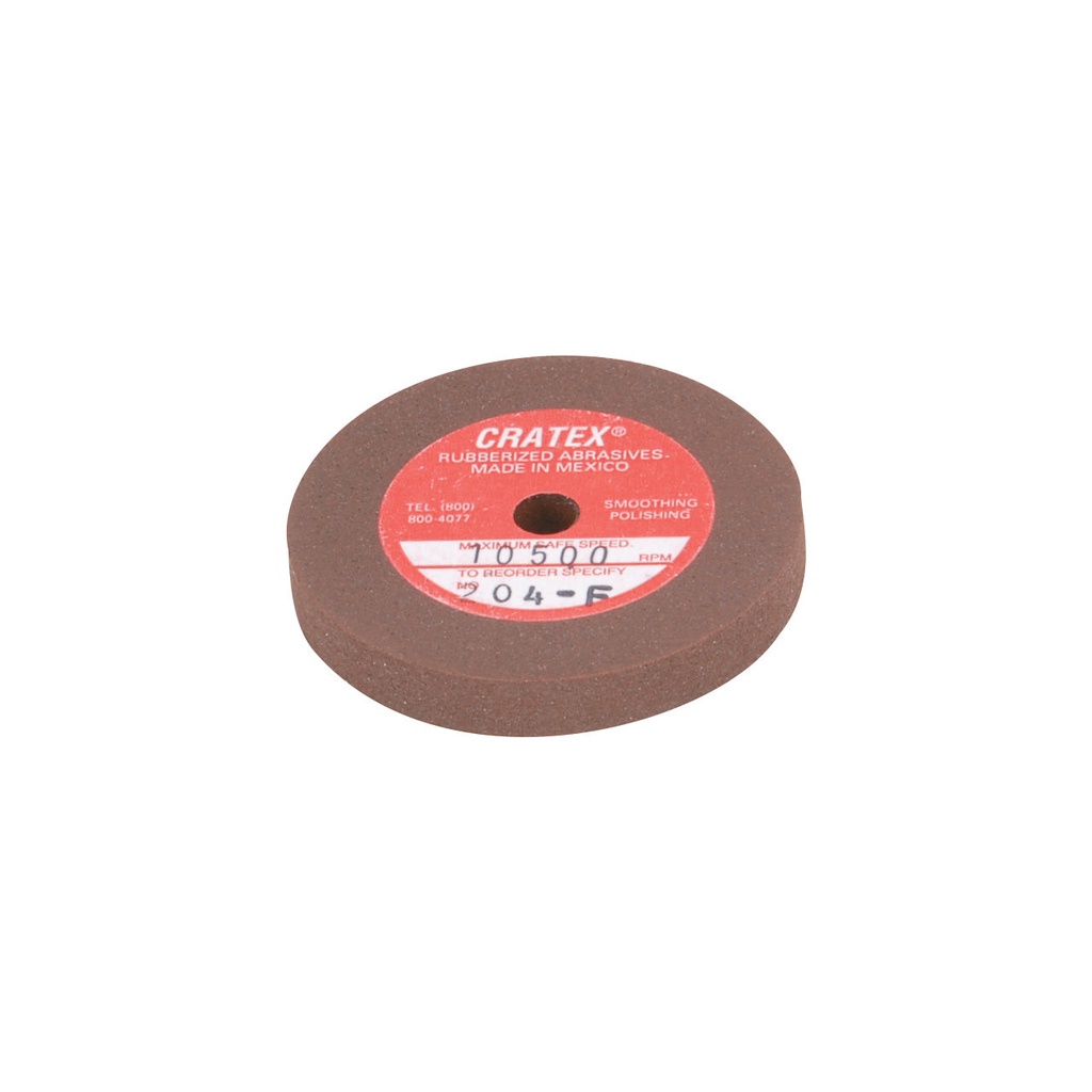 [147-0204] Cratex® Large Wheel, 2"x1/4" - 204 Fine