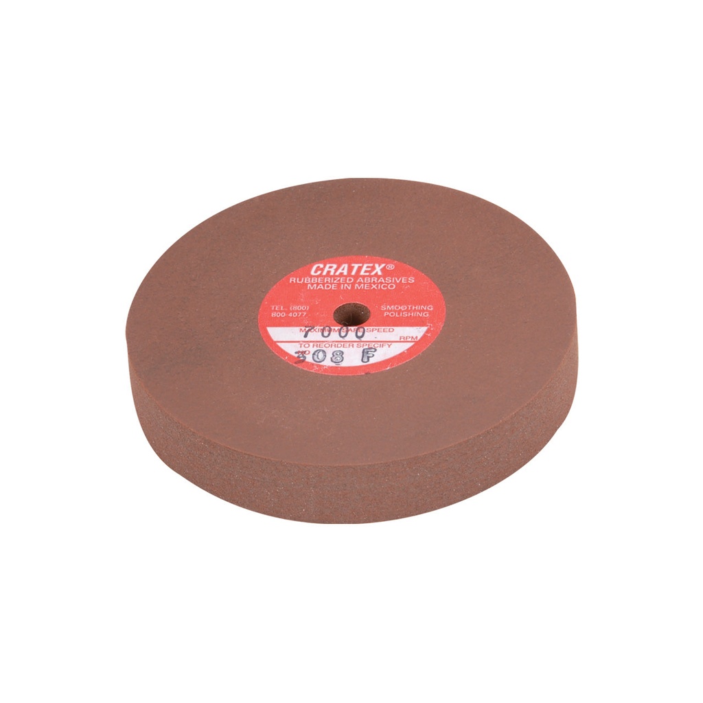 [147-0308] Cratex® Large Wheel, 3"x1/2" - 308 Fine