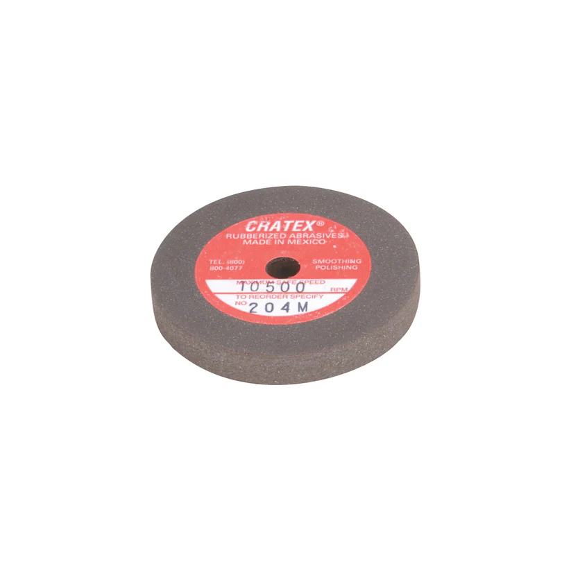 [148-0204] Cratex® Large Wheel, 2"x1/4" - 204 Medium