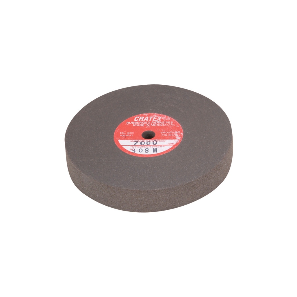 [148-0308] Cratex® Large Wheel, 3"x1/2" - 308M Medium