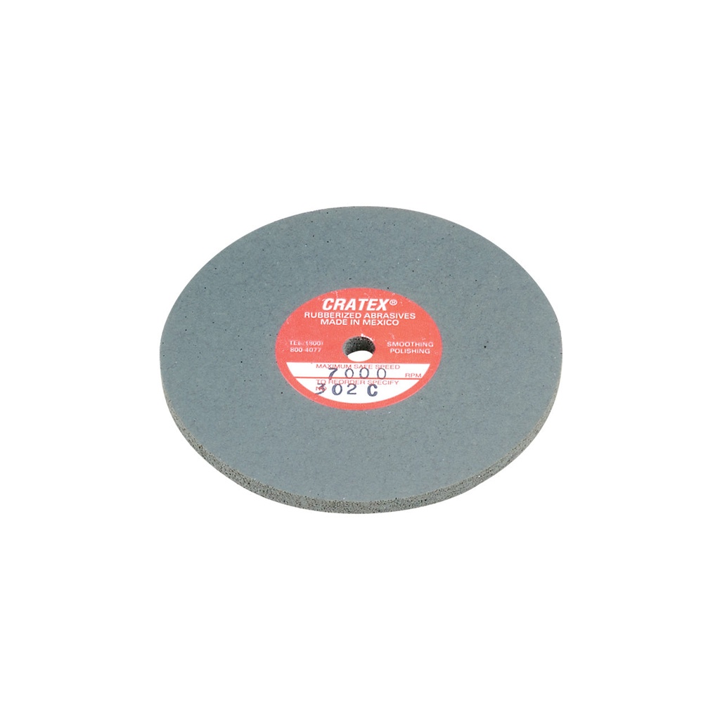 [149-0302] Cratex® Large Wheel, 3"x1/8" - 302 Coarse