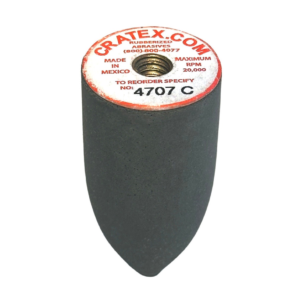 [149-4707] Cratex® Cone 7/8"  - #4707 Coarse
